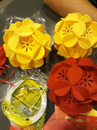 Lovely DIY handicraft for celebrating the Lunar New Year.